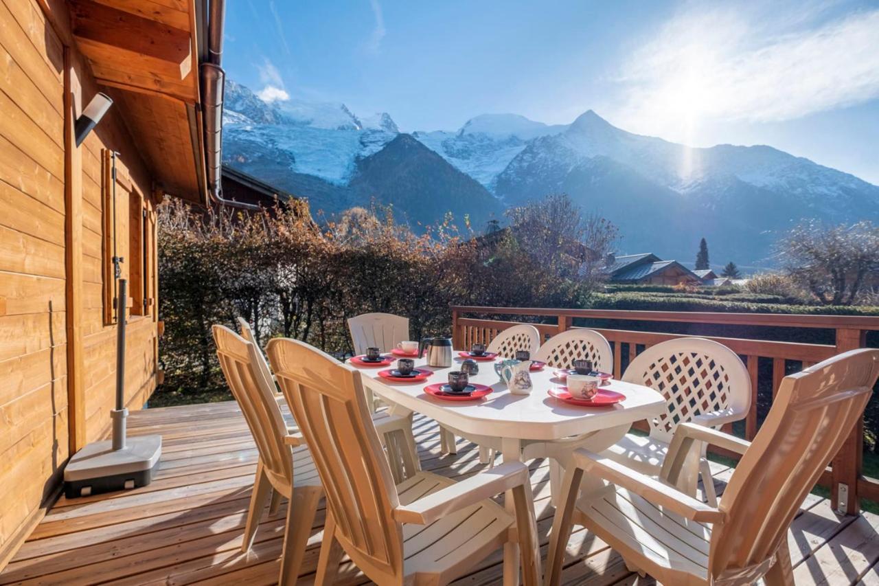 Family Cottage With Balcony In Chamonix Exterior foto